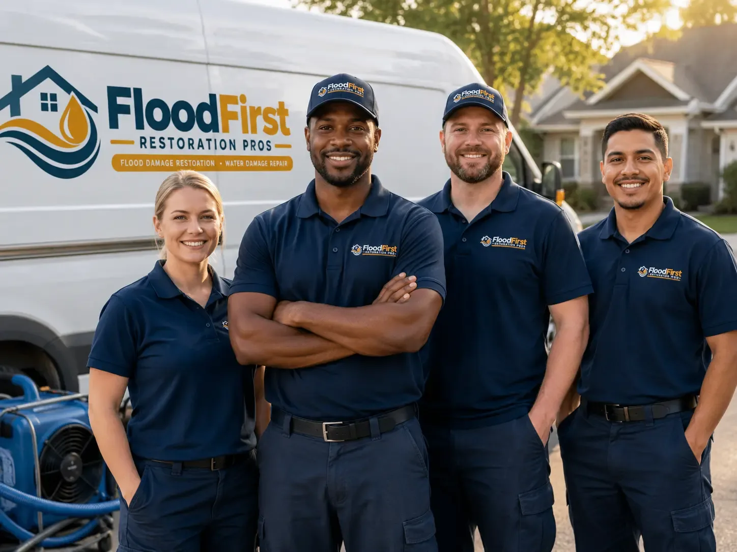 Flood Damage Restoration company in Donnelsville, OH